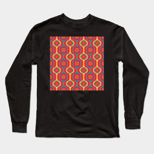 Unique Retro Pattern Long Sleeve T-Shirt